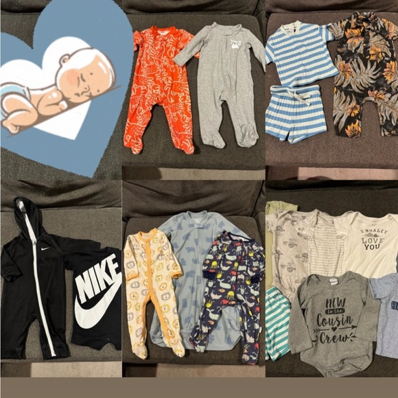 3-6 / 6-9 BABY BOY BUNDLE 🌀🌀🌀 - Picture 1 of 10